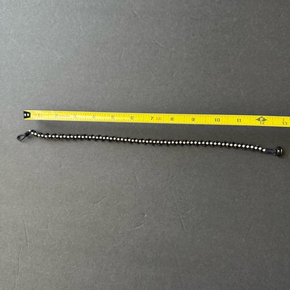 Juicy Couture Black Rhinestone Choker Necklace - Picture 3 of 6